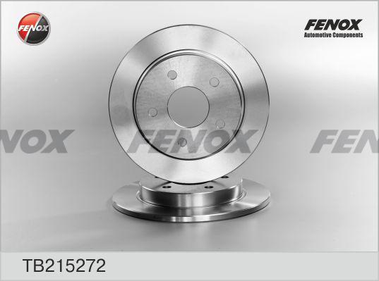 Диск тормозной | зад прав/лев | - Fenox TB215272