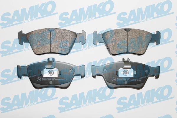 Колодки тормозные дисковые - Samko 5SP409