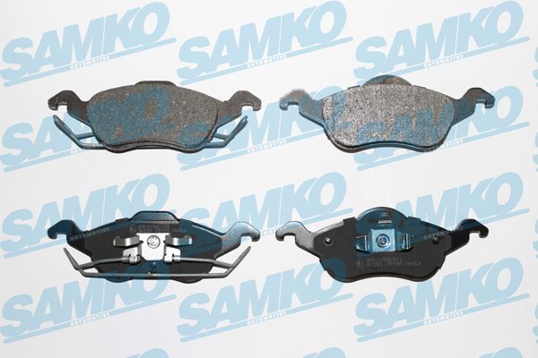 Колодки тормозные дисковые | перед | - Samko 5SP696