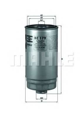 Фильтр топливный - Knecht KC 179