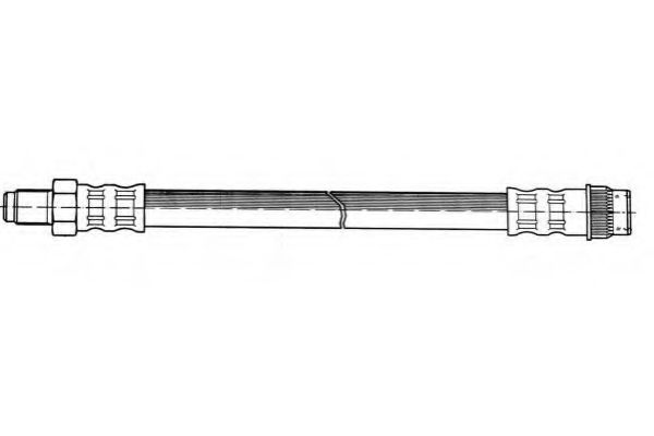 Шланг тормозной - Ferodo FHY2112