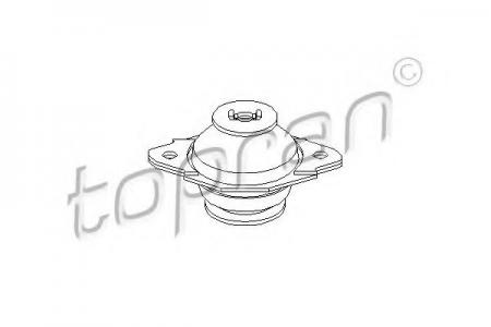 Опора двигателя задняя левая / seat,vw 1.0-2.0 83~ - Hans Pries 102742755