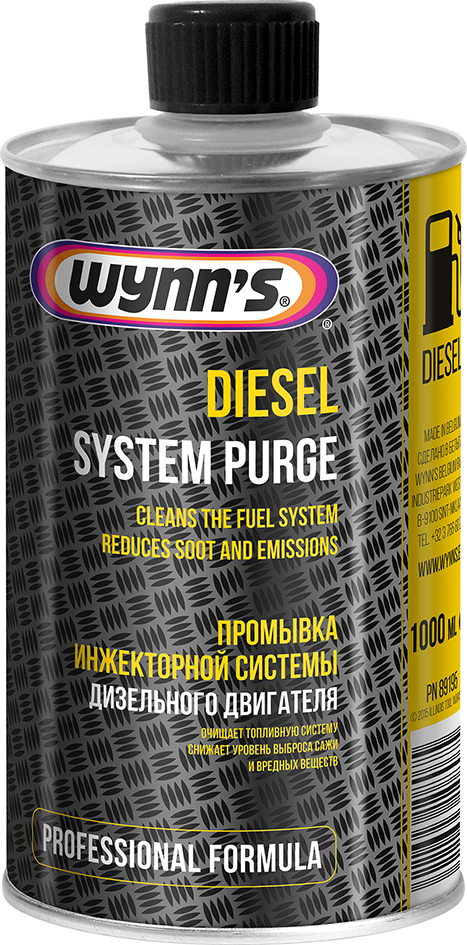Diesel System Purge (очиститель дизельных топливных сиситем) 1L pn89195 - Wynn's W89195