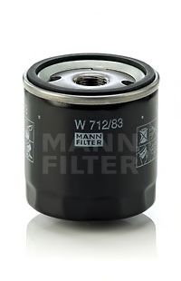 Фильтр масляный - Mann W 712/83