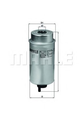 Фильтр топливный - Knecht KC 116