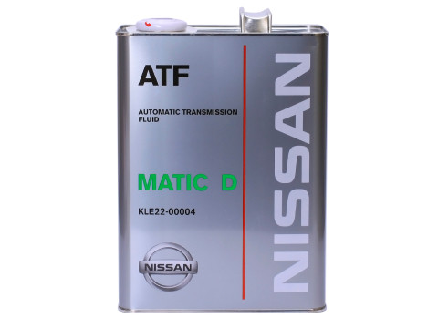 ATF matic FlUID d 4л жидкость для акпп 4л - Nissan KLE22-00004