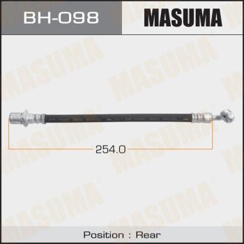 Шланг тормозной | зад | - Masuma BH-098