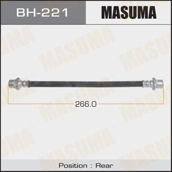 Шланг тормозной | зад | - Masuma BH-221