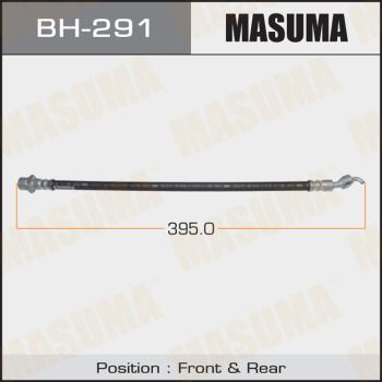 Шланг тормозной | зад | - Masuma BH-291