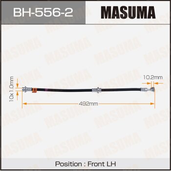 Шланг тормозной | перед | - Masuma BH-556-2