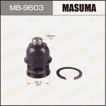 Опора шаровая | перед прав/лев | - Masuma MB-9603