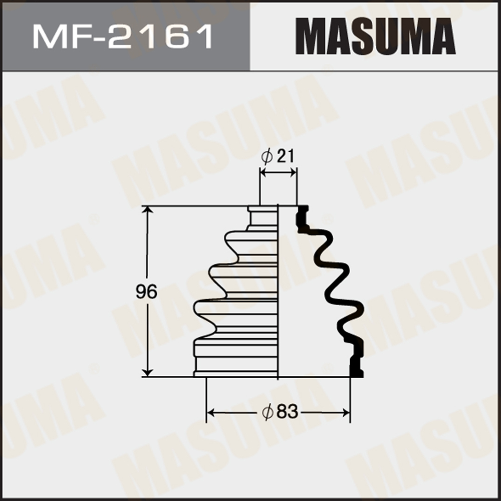 Пыльник ШРУСа - Masuma MF-2161