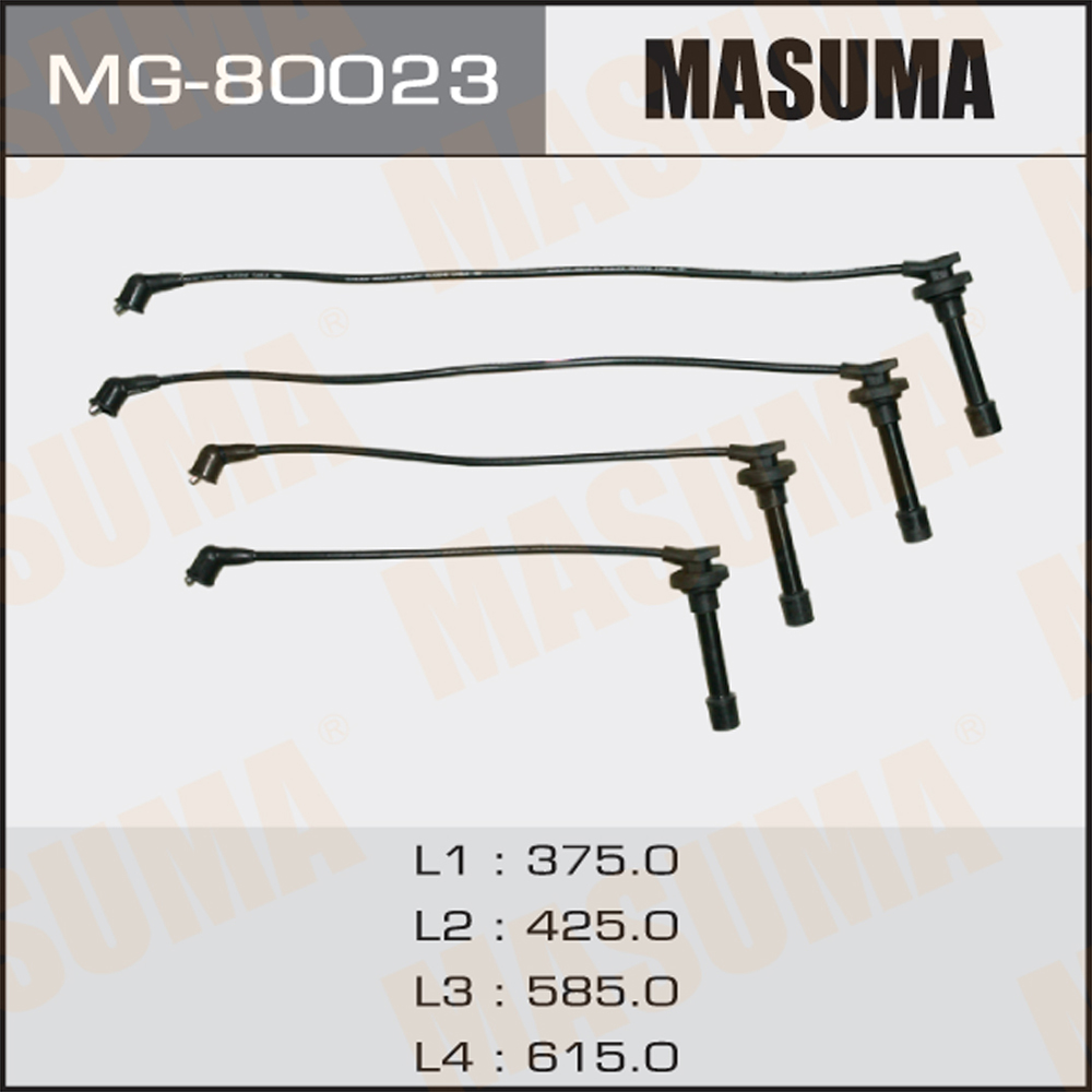 Комплект высоковольтных проводов - Masuma MG-80023