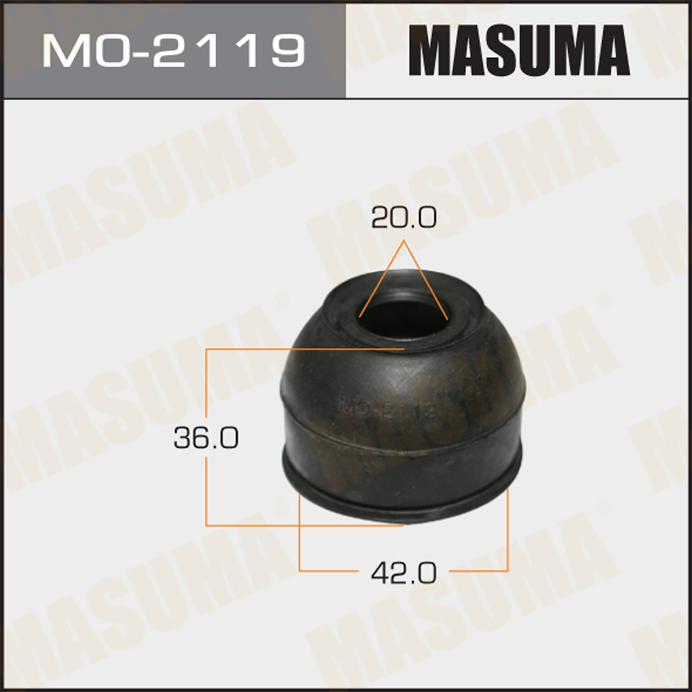 Пыльник шаровой опоры 20x42x36 (уп. 10шт) - Masuma MO-2119