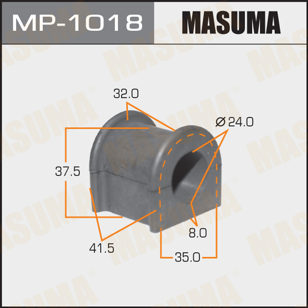Втулка стабилизатора Camry /acv40, acv30 | перед | - Masuma MP-1018