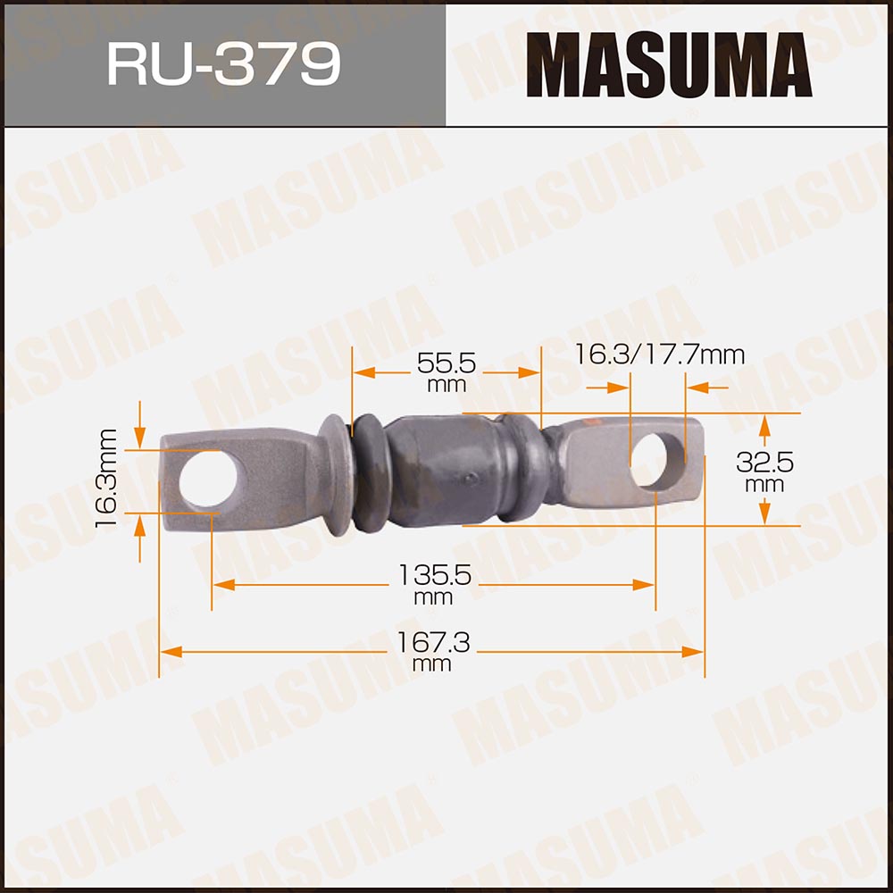 Сайлентблок рычага | перед | - Masuma RU379