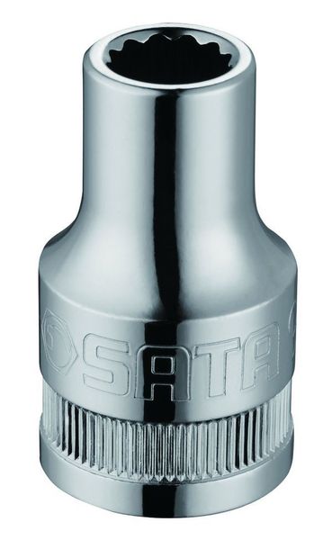 Головка 1/2 короткая 14мм - Sata 13605