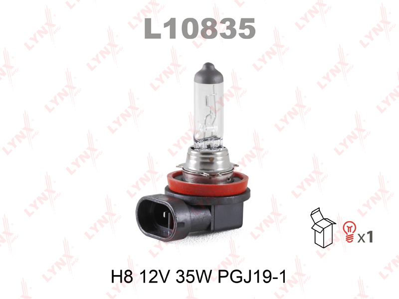 Лампа H8 12V 35W PGJ19-1 - LYNXauto L10835