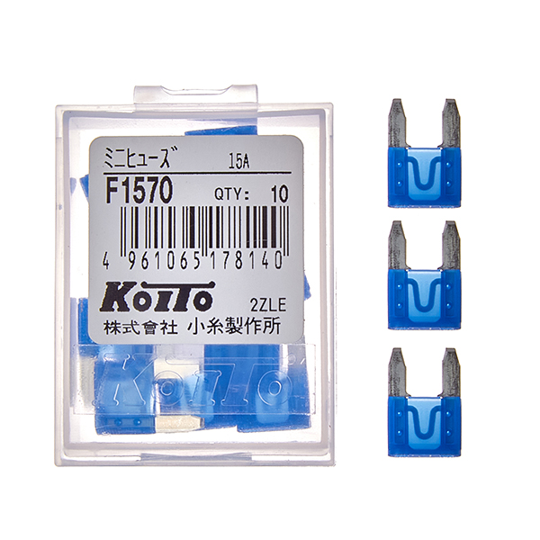 Предохранители (кратность 10 шт.) - KOITO F1570