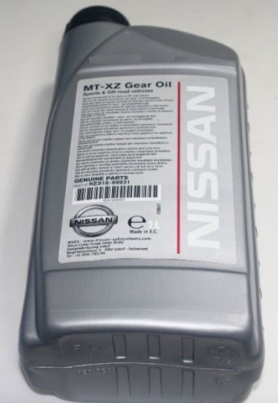 Масло трансмиссионное mt-xz Gear Oil 75w-85, 1л ( ke91699931r ) - Nissan KE916-99931