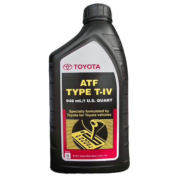 ATF type t-iv, 0,946л (авт. транс. синт. масло) - Toyota 00279-000T4