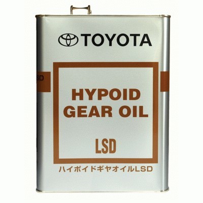 85w-90 Hypoid Gear Oil lsd, API gl-5, 4л (транс.масло) - Toyota 08885-00305