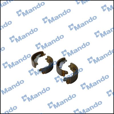 Колодки тормозные задние - Mando MLD04