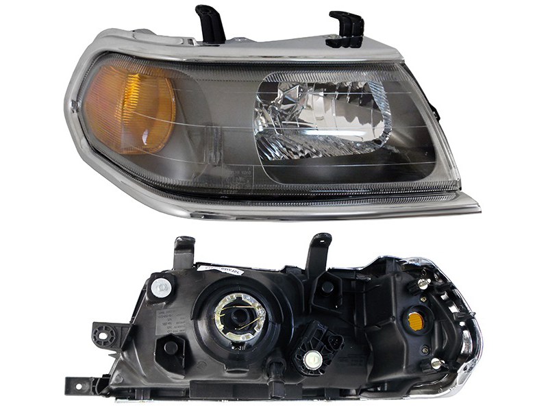 Фара mitsubishi pajero sport 00-08 RH с электрокорректором (Евросвет) | лев | - SAT ST-114-1121R