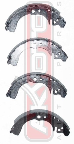 Колодки тормозные барабанные задние - Akyoto AKS-0034