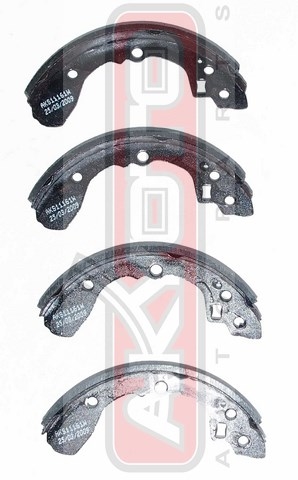 Колодки тормозные барабанные задние - Akyoto AKS-11161