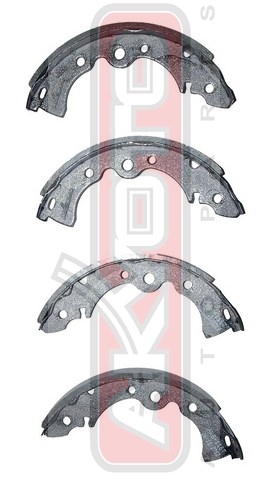 Колодки тормозные барабанные задние - Akyoto AKS-1167