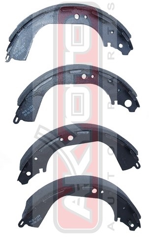 Колодки тормозные барабанные задние - Akyoto AKS-1189