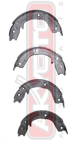 Колодки тормозные барабанные задние - Akyoto AKS-2004