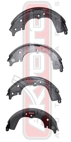 Колодки тормозные барабанные задние - Akyoto AKS-2330