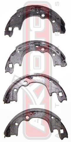 Колодки тормозные барабанные задние - Akyoto AKS-4FA01