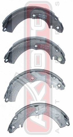 Колодки тормозные барабанные задние - Akyoto AKS-6729