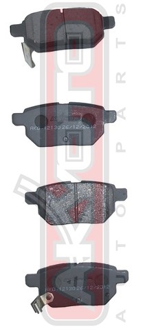 Колодки тормозные дисковые задние - Akyoto AKD-12130