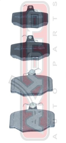 Колодки тормозные дисковые задние - Akyoto AKD-1310