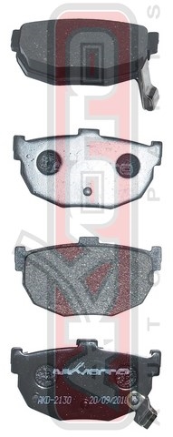 Колодки тормозные дисковые задние - Akyoto AKD-2130