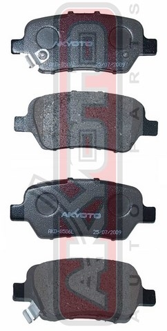 Колодки тормозные дисковые задние - Akyoto AKD-8506
