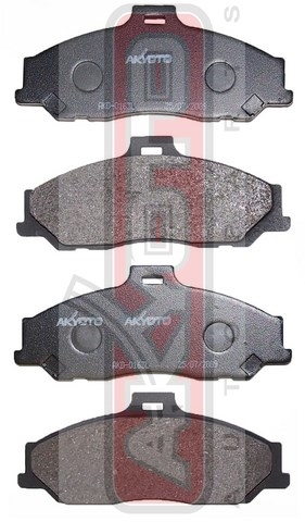 Колодки тормозные дисковые передние - Akyoto AKD-0163