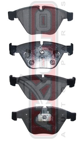 Колодки тормозные дисковые передние - Akyoto AKD-0222