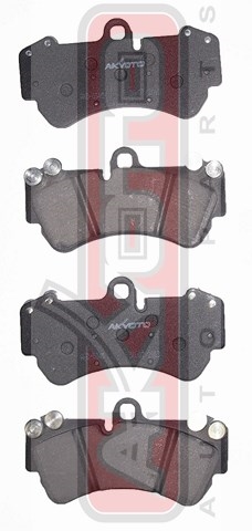 Колодки тормозные дисковые передние - Akyoto AKD-0345
