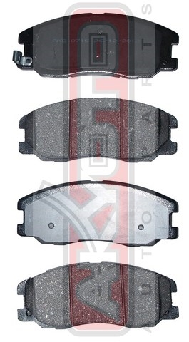 Колодки тормозные дисковые передние - Akyoto AKD-0715