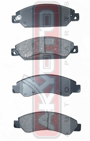 Колодки тормозные дисковые передние - Akyoto AKD-0957
