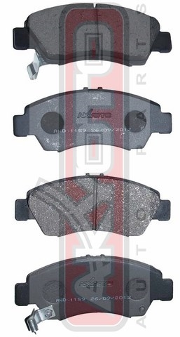 Колодки тормозные дисковые передние - Akyoto AKD-1159