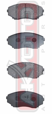 Колодки тормозные дисковые передние - Akyoto AKD-1191