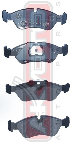 Колодки тормозные дисковые передние - Akyoto AKD-1234