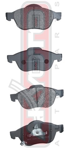Колодки тормозные дисковые передние - Akyoto AKD-1236