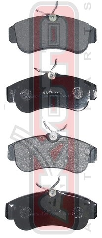 Колодки тормозные дисковые передние - Akyoto AKD-1265